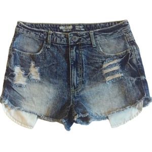 MOSSIMO distressed high waisted short